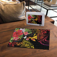 Hawaii Iwa Bird Puzzle Great Frigatebird Kanaka Tropical Hippie Style LT14 - Polynesian Pride
