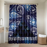 Matariki New Zealand Bathroom Set NZ Niho Taniwha Maori New Year Blue Galaxy