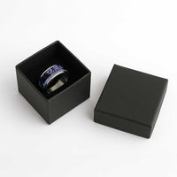 Matariki New Zealand Classic Ring NZ Niho Taniwha Maori New Year Blue Galaxy
