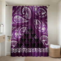Matariki New Zealand Bathroom Set NZ Niho Taniwha Maori New Year Purple Galaxy
