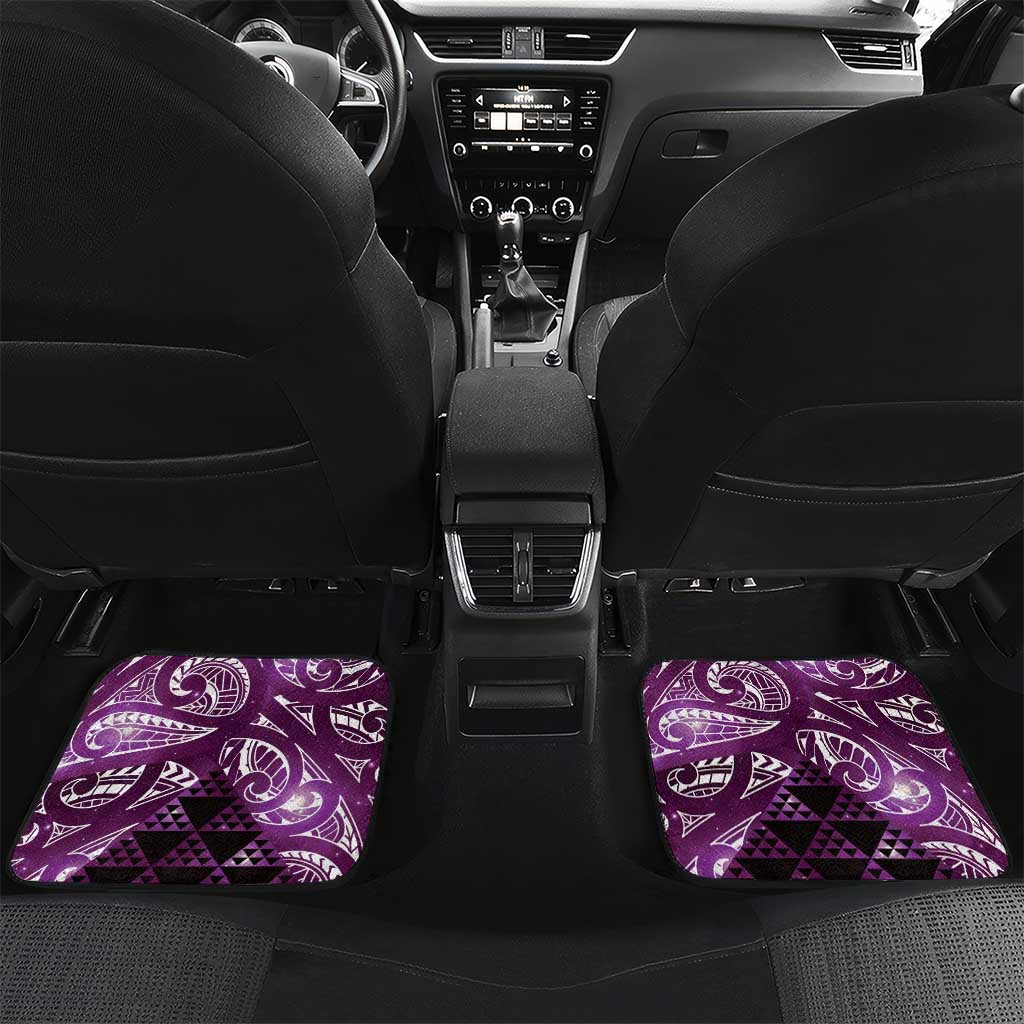 Matariki New Zealand Car Mats NZ Niho Taniwha Maori New Year Purple Galaxy