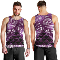 Matariki New Zealand Men Tank Top NZ Niho Taniwha Maori New Year Purple Galaxy