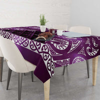 Matariki New Zealand Tablecloth NZ Niho Taniwha Maori New Year Purple Galaxy