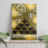 Matariki New Zealand Canvas Wall Art NZ Niho Taniwha Maori New Year Yellow Galaxy