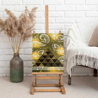 Matariki New Zealand Canvas Wall Art NZ Niho Taniwha Maori New Year Yellow Galaxy