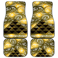 Matariki New Zealand Car Mats NZ Niho Taniwha Maori New Year Yellow Galaxy