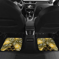 Matariki New Zealand Car Mats NZ Niho Taniwha Maori New Year Yellow Galaxy