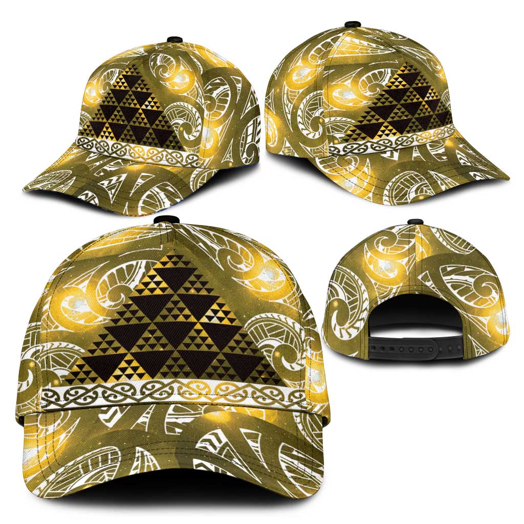 Matariki New Zealand Classic Cap NZ Niho Taniwha Maori New Year Yellow Galaxy