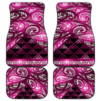 Matariki New Zealand Car Mats NZ Niho Taniwha Maori New Year Pink Galaxy