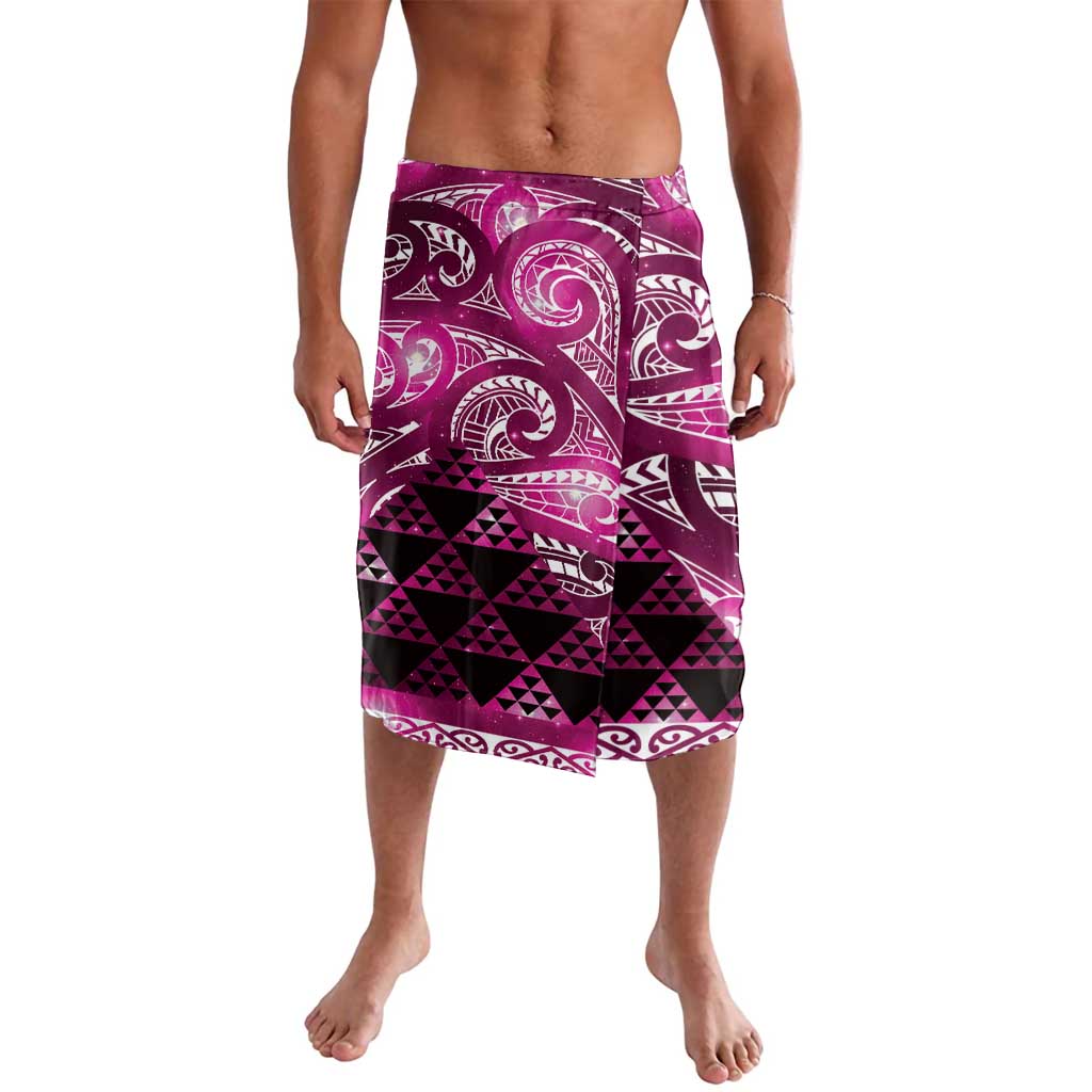 Matariki New Zealand Lavalava NZ Niho Taniwha Maori New Year Pink Galaxy