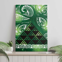 Matariki New Zealand Canvas Wall Art NZ Niho Taniwha Maori New Year Green Galaxy