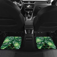Matariki New Zealand Car Mats NZ Niho Taniwha Maori New Year Green Galaxy