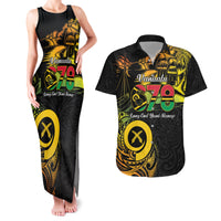 Personalised Vanuatu 678 Couples Matching Tank Maxi Dress and Hawaiian Shirt Proud To Be A Ni-Van
