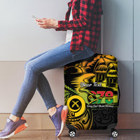 Personalised Vanuatu 678 Luggage Cover Proud To Be A Ni-Van