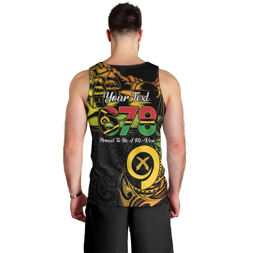 Personalised Vanuatu 678 Men Tank Top Proud To Be A Ni-Van