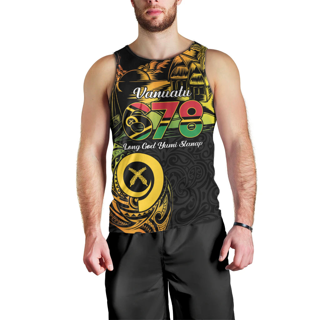 Personalised Vanuatu 678 Men Tank Top Proud To Be A Ni-Van