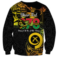 Personalised Vanuatu 678 Sweatshirt Proud To Be A Ni-Van