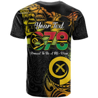 Personalised Vanuatu 678 T Shirt Proud To Be A Ni-Van