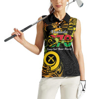 Personalised Vanuatu 678 Women Sleeveless Polo Shirt Proud To Be A Ni-Van