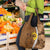 Vanuatu Coconut Crab Grocery Bag Ni-Van Tropical Leaves With Sand Drawing Art