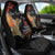 Personalised New Zealand Kea Car Seat Cover Nestor Notabilis With Harakeke Maori Pattern