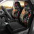 Personalised New Zealand Kea Car Seat Cover Nestor Notabilis With Harakeke Maori Pattern