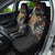 Personalised New Zealand Kea Car Seat Cover Nestor Notabilis With Harakeke Maori Pattern