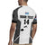 Custom Fiji Tapa Rugby Rugby Jersey Flying Fijian Black And White Version