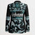 Kia Ora New Zealand Blazer Aotearoa Proud Maori Paua Shell Silver Fern - Polynesian Pride