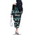 Kia Ora New Zealand Family Matching Off The Shoulder Long Sleeve Dress and Hawaiian Shirt Aotearoa Proud Maori Paua Shell Silver Fern - Polynesian Pride