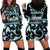 Kia Ora New Zealand Hoodie Dress Aotearoa Proud Maori Paua Shell Silver Fern - Polynesian Pride