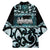 Kia Ora New Zealand Kimono Aotearoa Proud Maori Paua Shell Silver Fern - Polynesian Pride