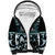 Kia Ora New Zealand Sherpa Hoodie Aotearoa Proud Maori Paua Shell Silver Fern - Polynesian Pride