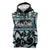 Kia Ora New Zealand Sleeveless Zip Hoodie Aotearoa Proud Maori Paua Shell Silver Fern - Polynesian Pride