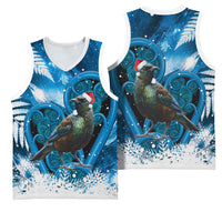 Tui Bird New Zealand Christmas In July Basketball Jersey NZ Aroha Koru Fern Marble Vibes LT14 - Polynesian Pride