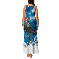 Tui Bird New Zealand Christmas In July Family Matching Tank Maxi Dress and Hawaiian Shirt NZ Aroha Koru Fern Marble Vibes LT14 - Polynesian Pride