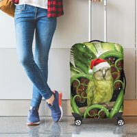Kakapo New Zealand Christmas In July Luggage Cover NZ Aroha Koru Fern Marble Vibes LT14 - Polynesian Pride