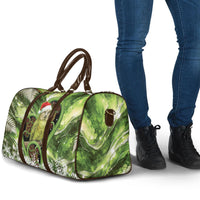 Kakapo New Zealand Christmas In July Travel Bag NZ Aroha Koru Fern Marble Vibes LT14 - Polynesian Pride