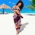 Pink Polynesia Sarong Plumeria With Hibiscus Pattern Tropical Vibes