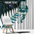 New Zealand Silver Fern Rugby Custom Window Curtain Go All Black Turquoise Maori Paua Shell - Polynesian Pride