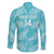 New Zealand Silver Fern Rugby Custom Family Matching Puletasi and Hawaiian Shirt Go Aotearoa Champions Turquoise Version - Polynesian Pride