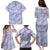 New Zealand Silver Fern Rugby Custom Family Matching Puletasi and Hawaiian Shirt Go Aotearoa Champions Purple Version - Polynesian Pride