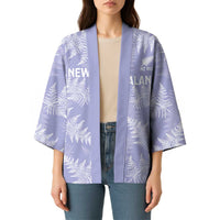 New Zealand Silver Fern Rugby Custom Kimono Go Aotearoa Champions Purple Version - Polynesian Pride