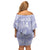 New Zealand Silver Fern Rugby Custom Off Shoulder Short Dress Go Aotearoa Champions Purple Version - Polynesian Pride