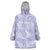 New Zealand Silver Fern Rugby Custom Wearable Blanket Hoodie Go Aotearoa Champions Purple Version - Polynesian Pride