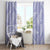 New Zealand Silver Fern Rugby Custom Window Curtain Go Aotearoa Champions Purple Version - Polynesian Pride
