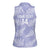 New Zealand Silver Fern Rugby Custom Women Sleeveless Polo Shirt Go Aotearoa Champions Purple Version - Polynesian Pride
