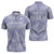 New Zealand Silver Fern Rugby Custom Zipper Polo Shirt Go Aotearoa Champions Purple Version - Polynesian Pride
