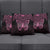New Zealand Breast Cancer Awareness Pillow Cover Maori Butterfly Pink Ribbon Black Version - Polynesian Pride