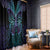 Suicide Prevention New Zealand Window Curtain Aotearoa Maori Butterfly Mix Silver Fern - Polynesian Pride